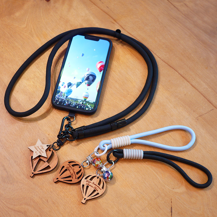スマホショルダーストラップ 佐賀バルーンフェスタ お土産 おみやげ かわいい
