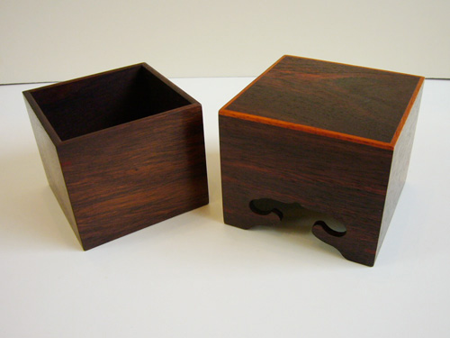 将棋 駒箱 コマ箱 銘木